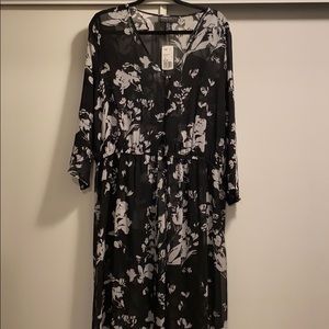 Forever21 Sheer Maxi Swimsuit Coverup